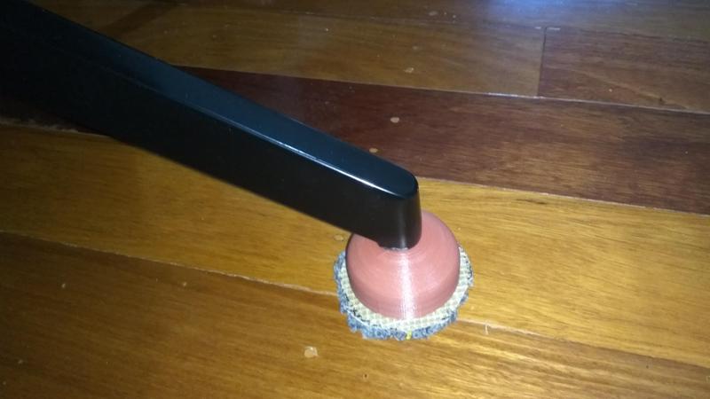 Office Chair Feet - Customizable (fusion 360)