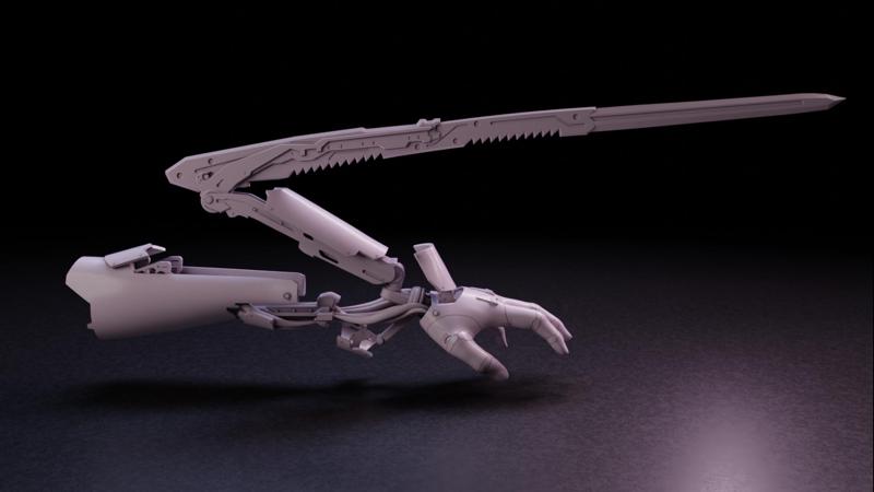 Mantis Blade  Cyberpunk 2077 3D print