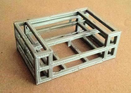 Open Frame Laser Cutter Model
