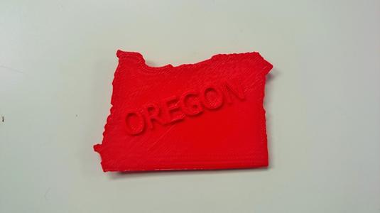 Map of Oregon