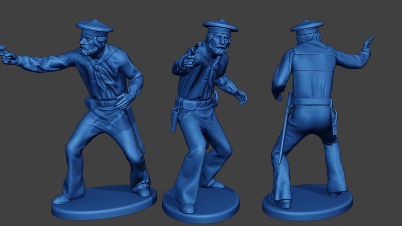 American Sailor Civil War Union Shoot ACWUS2