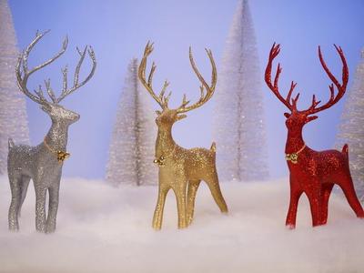 Holiday Christmas Deer - Hollow for SLA/DLP