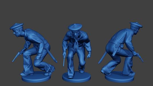 American Sailor Civil War Union Crouch ACWUS2