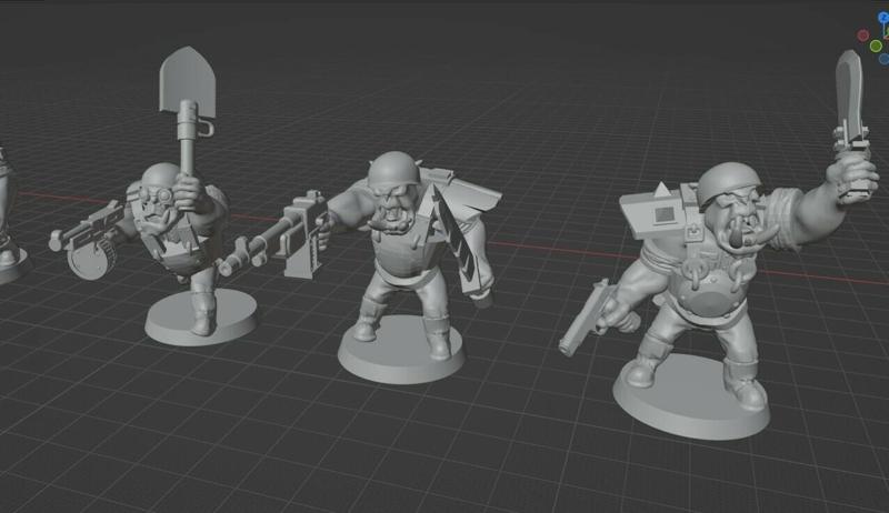 Ork Boyz ww2 American boyz