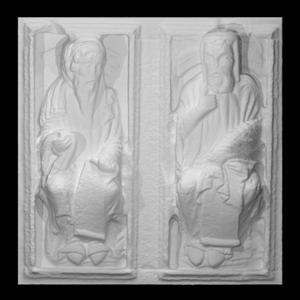 Obadiah and Saint Thomas from the Door of Forgiveness