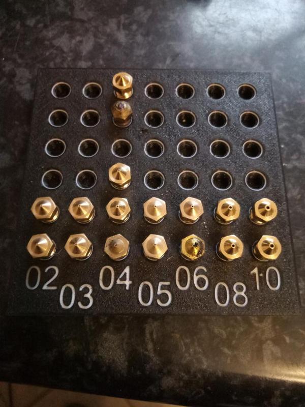Düsenbrett / nozzles board