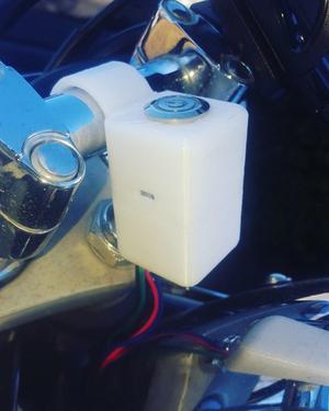 1" Motorcycle Handlebar Button Mount