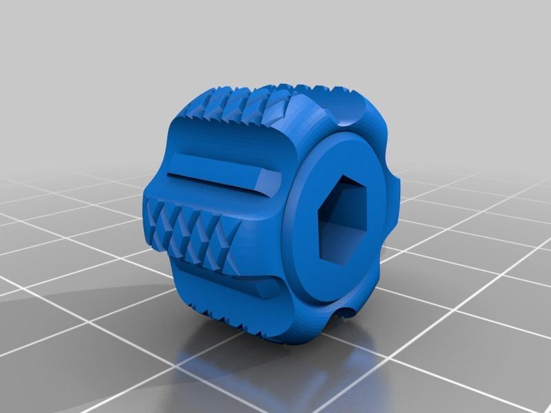 JGAurora A5 M3 Bed Knob