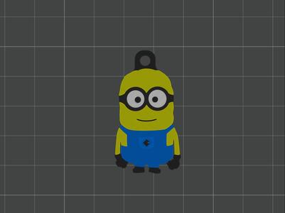 Minion keychain