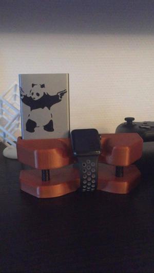 apple watch holder and rfid wallet holder