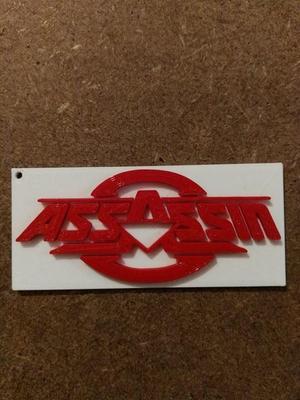 assassin keychain