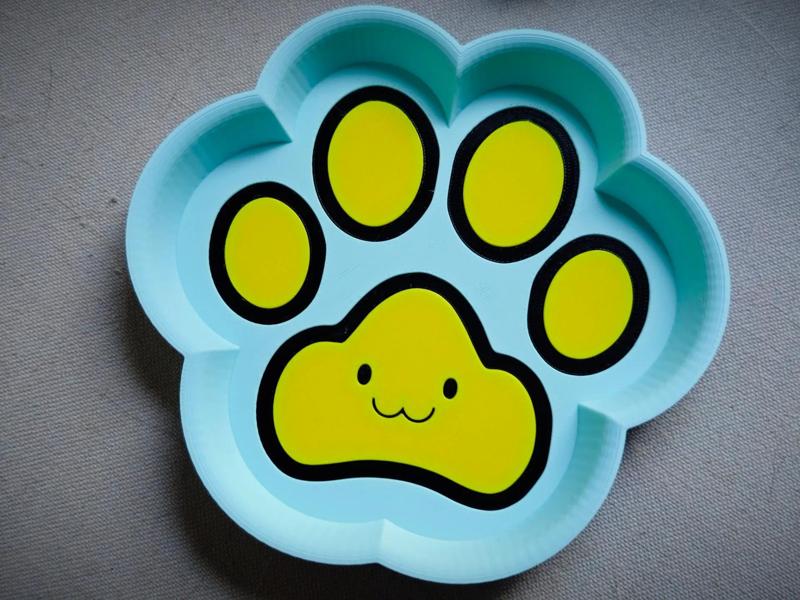 Paw Shaped Plate