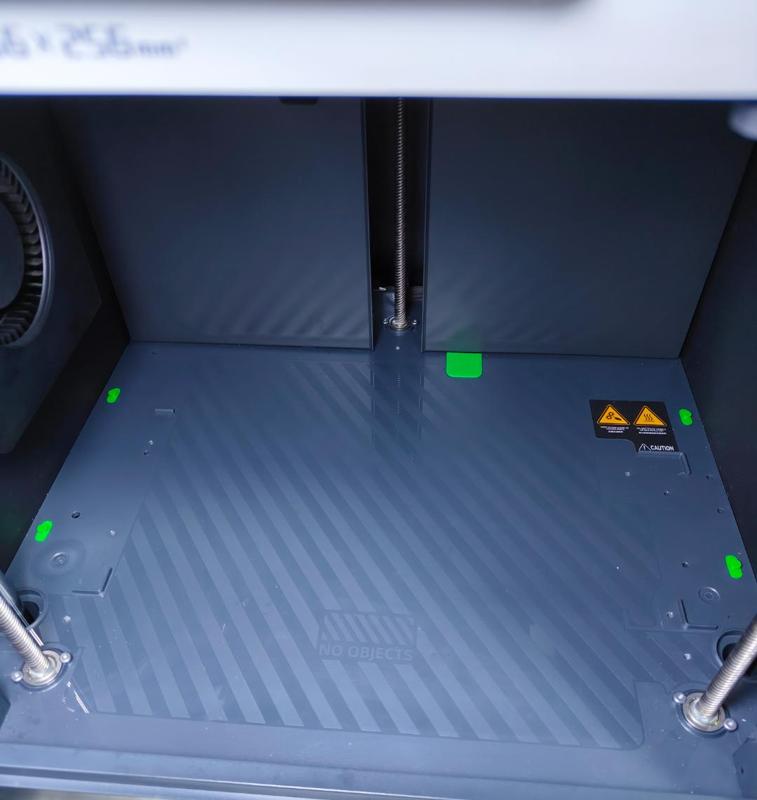 P1S Build Plate Plugs Dust Cover