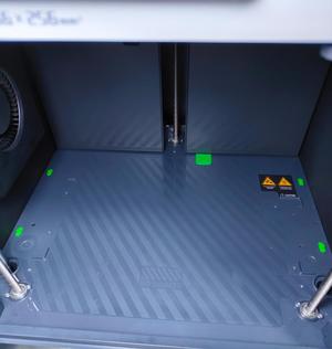 P1S Build Plate Plugs Dust Cover