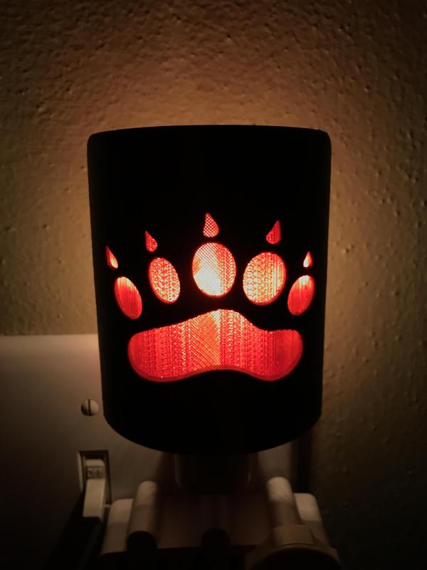 Bear Paw Nightlight