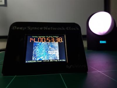 ESP32 Deep Space Network Clock  (Opportunity Call Home Alarm)