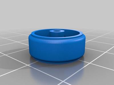 Customizable toy car wheel