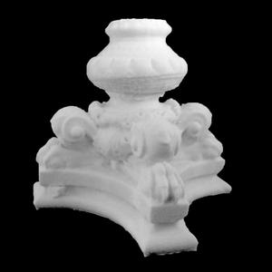 Lamp Post Detail from The British Museum