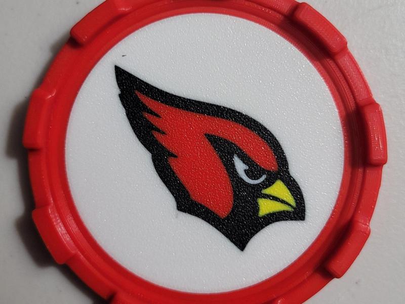 COASTER MASTER INSERT - ARIZONA CARDINALS