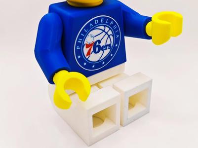 NBA Brick Man - Philadelphia 76ers (500%)