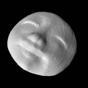 Jade head 2 at The British Museum, London