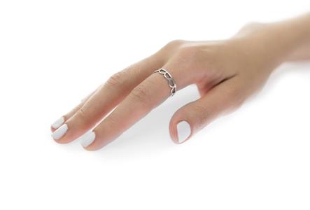 Lace Ring - Square Band