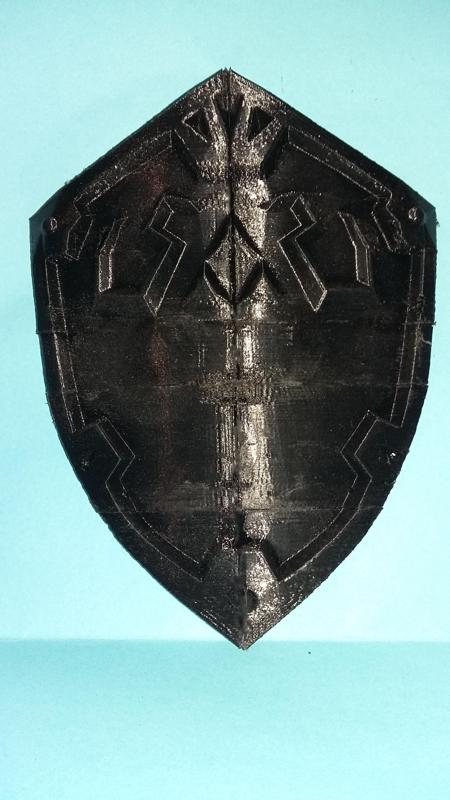 Hyrule shield, split