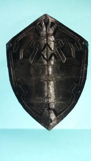 Hyrule shield, split