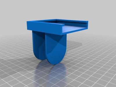 Crib top mount clip for WyzeCam v2