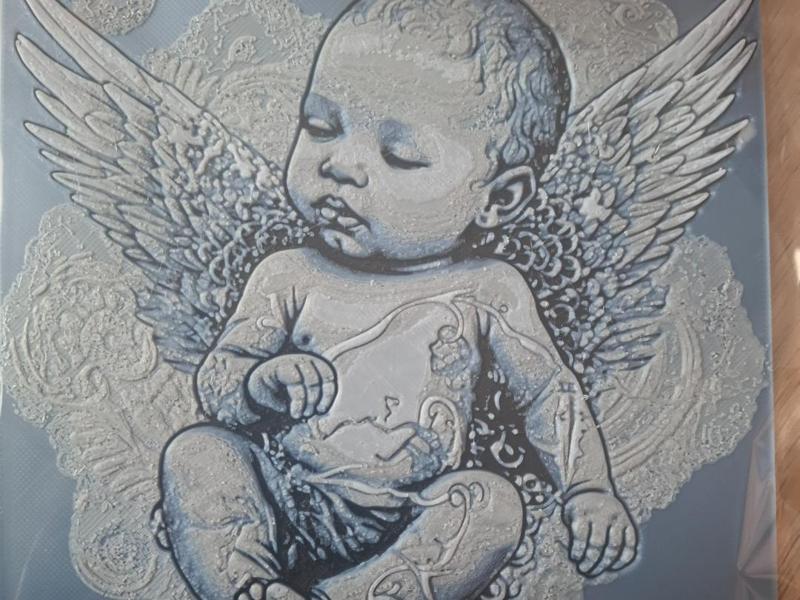 Baby angel hueforge