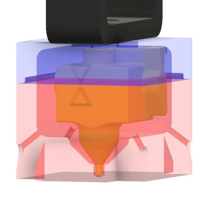 Silicone Sock for E3D v5 - 3KU Delta Printers