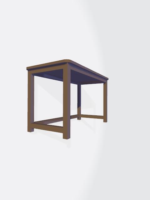 Simple Scale Industrial Desk