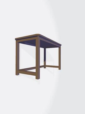 Simple Scale Industrial Desk