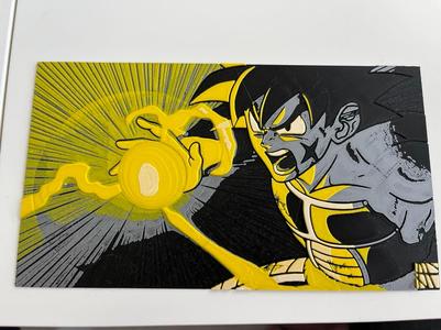 Dragonball Bardock hueforge