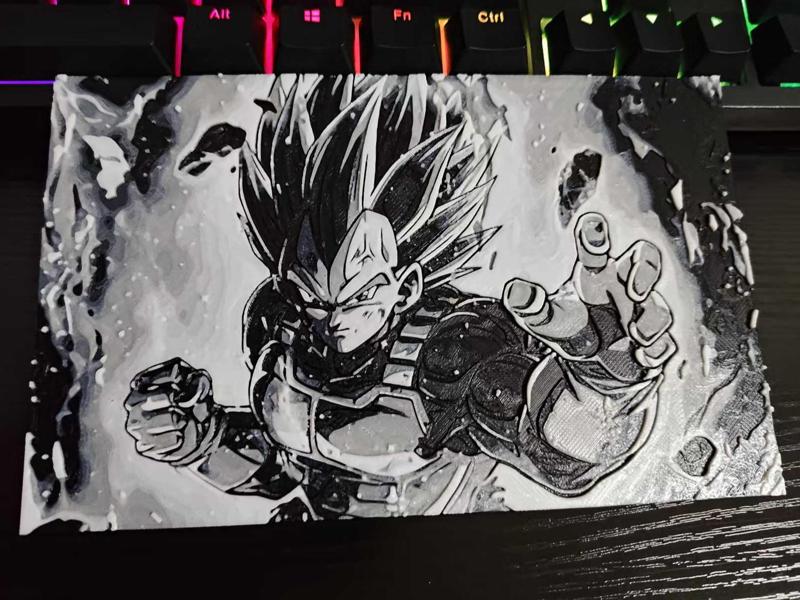 Dragon Ball DRAGON BALL Vegeta Vegeta ベジータ HueForge