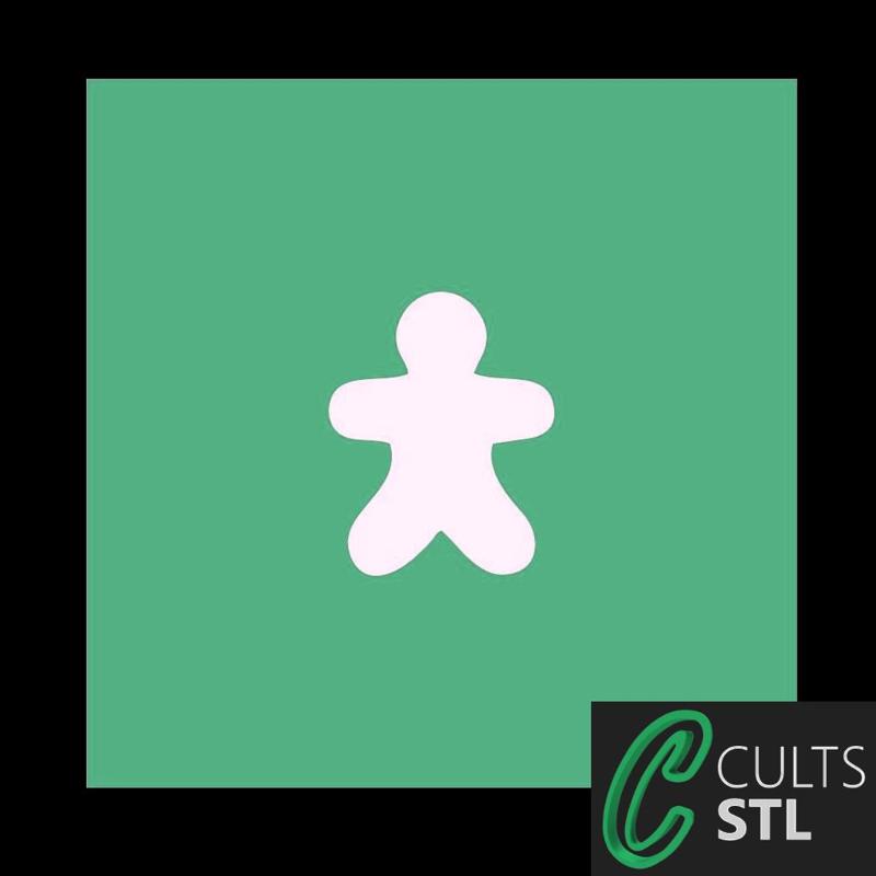 Stencil Bolacha - 10x10cm