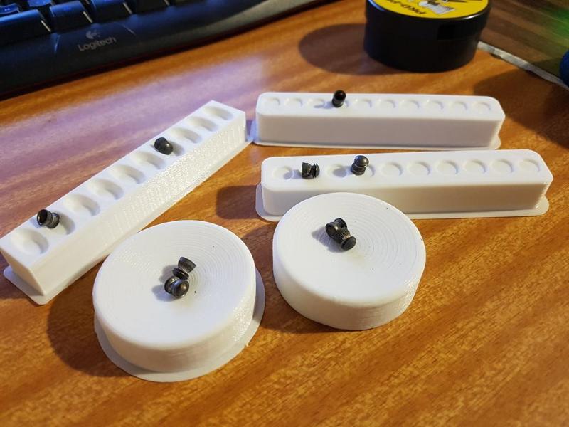 air rifle pistol  pellet holders