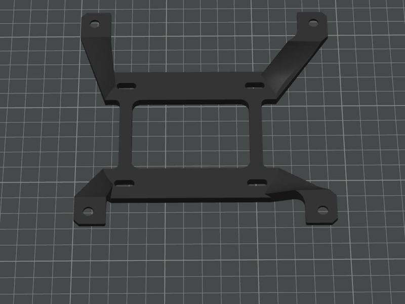 Fan mount for Weinsberg Dometic refrigerator