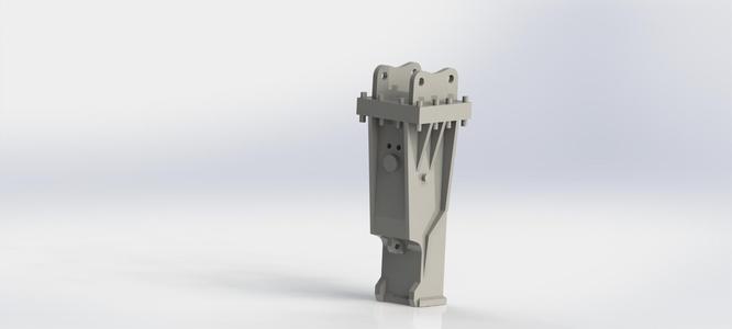 Komatsu PC210 hammer