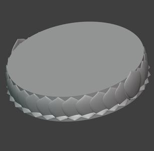 STAND WITH SHELLS STL FILE | STAND WITH SHELLS DIGITAL FILE