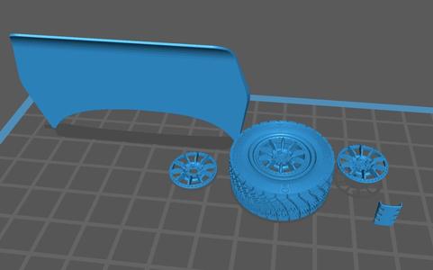 1/24 Transkit Toyota Celica St185 Gravel Transkit conversion