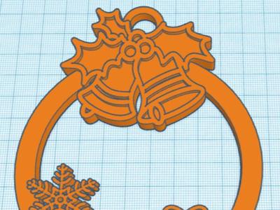 Customizable Christmas Ornament