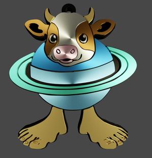 keychain cow saturnite saturnite cow/keychain cow saturnite saturnite cow