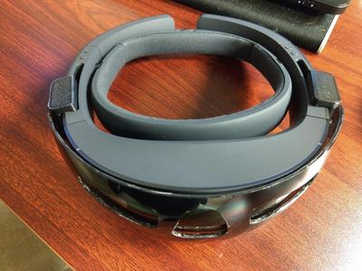 Hololens mounting tabs