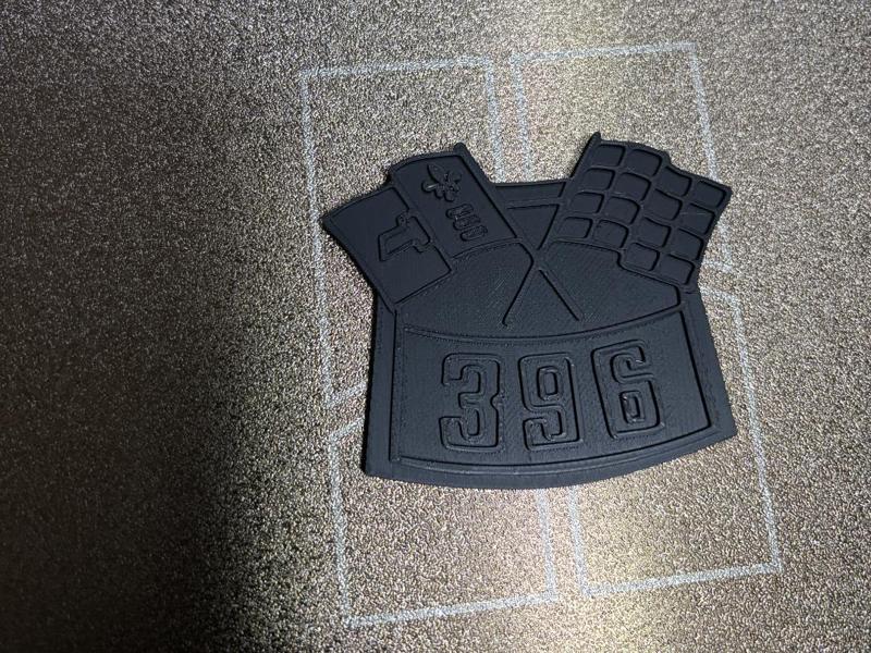 396 Air Cleaner Emblem