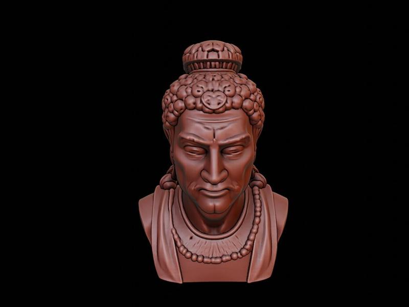 Ashoka the Great Bust