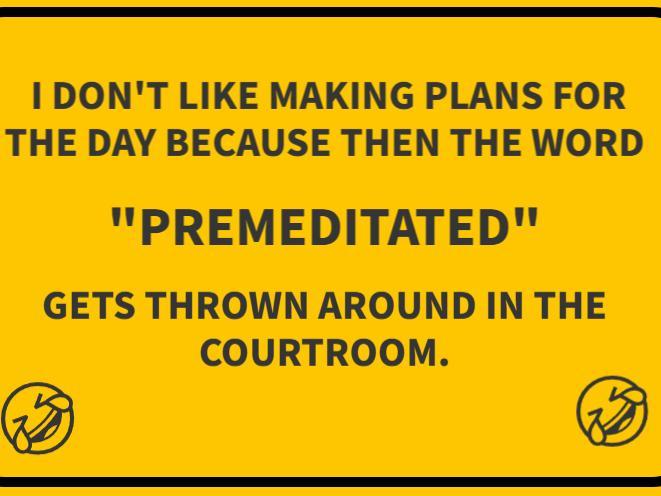 funny signs courtroom