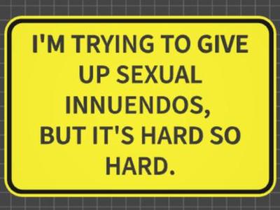 funny sign innuendos