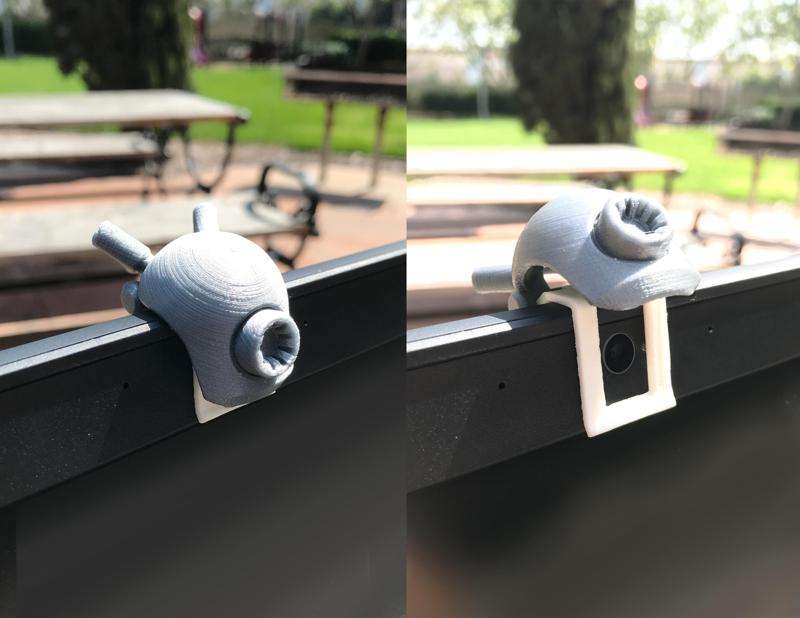 webcam cover - Mecha head