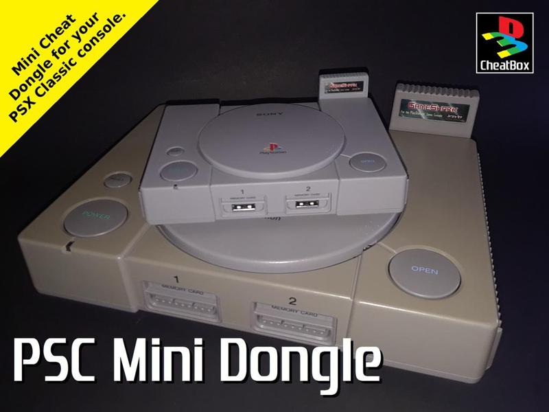 Mini Cheat Dongle for PlayStation Classic